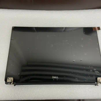 For Dell XPS 13 9370 SILVER UHD 4K TOUCH SCREEN LCD ASSEMBLY HNHM9 HINGE UP