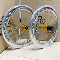 SILVEROCK Alloy Wheels 16inch 349 Disc Brake Aero High Profile for GUST K3 PLUS Folding Bike Child Urban Bicycle Wheelset