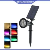 Lampu Solar Taman Tancap 18 LED Lampu Solar Tenaga Matahari