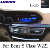 Car Multimedia GPS Audio Radio For Mercedes Benz MB S W221 S280 S300 S350 2006~2013 LHD RHD NTG Wireless CarPlay Navigation NAVI