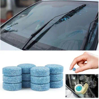 Windscreen Wiper Concentrate Soaking Tablet Super Concentrated Oil Film Remover Solid Glass Water Disinfectant Sterilisation Sof