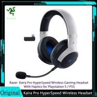 Razer Kaira Pro HyperSpeed Wireless Gaming Headset with Haptics for Playstation 5/PS5 PS4 PC Mobile Low Latency Bluetooth