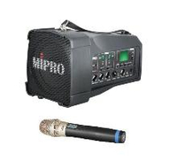 MIPRO MA-100SB/MA100SB超迷你肩掛式無線喊話器 擴音機/教學機 內建USB 附一支無線麥克風ACT-32H 適用 集會.教學.上課.教會.幼稚園