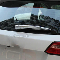 Car Trim Windscreen ABS Chrome Rear Glass Wiper Nozzle Tail Window Lamp Frame For Honda HRV HR-V Vezel 2014 2015 2016 2017 2018