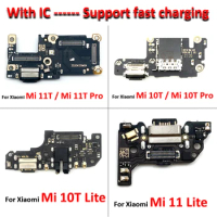 NEW USB Repair Charging Port Connector Board Cable With Microphone For Xiaomi Mi 10T 11 12 10 Lite / Mi 11T 10T Pro Fast charger