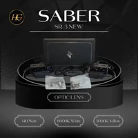 SABER SR-3 V3 NEW - Mini Projie 3 Mata 70Watt - LED Projector - 100%ORIGINAL