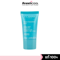 CLARINS Hydra-Essentiel (HA²) Moisturizes and quenches, Light Cream 15ml ครีมทีให้ความชุ่มชื่น  เนื้