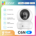 Ezviz C2C 1080P - Camera IP Wifi Trong Nhà, Độ Phân Giải Full HD, Hỗ Trợ Thẻ Nhớ 128GB, Đèn LED Hồng Ngoại 10m