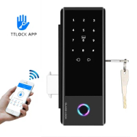 Biometric Fingerprint Door Lock For Sliding Glass Door Swing Gate INtelligent Fingerprint lock Or Bluetooth TTLOCK APP Unlock