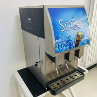 Efficient Silent Cold Drink Cola Water Dispenser Cola Vending Machine 3 Flavors Soda Drink Machine