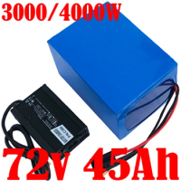 72v battery 72V 45AH 40AH Lithium Battery 72v lithium ion battery For 72V 6000W 5000W 4000W 3000W Electric Bike Scooter Battery