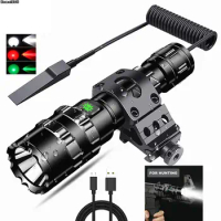 65000Lums Professional LED Flashlight Torch Light USB Rechargeable for Powerful Flashlight Convoy S2