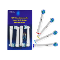 4X Electric Toothbrush Replacement Brush Head For Oral-B Fit Advance Power Pro Health Triumph 3D Excel Vitality Precision Clean