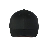 Topi Bisbol Classic Style Premium Lidah Pendek Hitam Denim