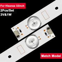 594mm TV Backlight Bar For Hisense 32inch SVH320AJ4_5LED_REV07_201041027 2Pcs/Set 3V LED Light Strip LED32EC200 LED32EC210D
