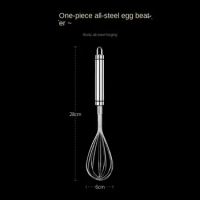 beater Tool Baking Stainless Stick Household Factory Steel Cake Cooking Gadgets Manual Egg Cream Kitchen