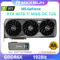 MAXSUN [World Premiere] RTX 4070TI Graphics 4070TI IMGG OC 16GB GDDR6X 256bit GPU RGB NVIDIA Gaming Video Cards placa de vídeo