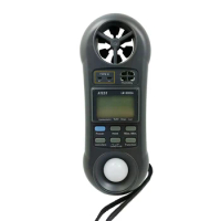 LUTRON LM-8000A LM8000A Mini 4 in 1 Environmental Quality Meter Anemometer Humidity Light Meter Tester Thermometer