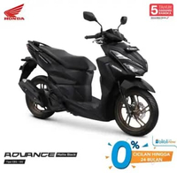 Honda VARIO 125 CBS ISS SmartKey Sepeda Motor Matte Black Depok dan Bekasi