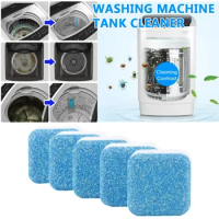 Washing Machine Cleaner Effervescent Tablets Deep Cleaning Washer Deodorant Remove Stains Detergent Washing Machine Supplies