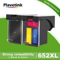 Plavetink Replacement For HP 652 XL 652XL Ink Cartridge For HP652 Deskjet Ink Advantage 2675 2676 2677 2678 5075 5076 5078 5085