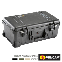【PELICAN】1510 氣密箱 登機箱 含輪座 空箱 黑色(公司貨)
