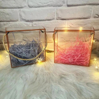 Combo 2 Túi Quà Tặng Chất Liệu Mica Trong Suốt Bìa Cứng Cao Cấp Đựng Gift Box Sinh Nhật Sang Trọng D