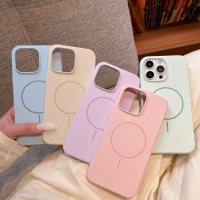 Sunny Case mới, Case 16 Pro Max, vỏ silicon hỗ trợ sạc không dây, vòng nam châm kiểu nhung, dành cho