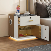 Small Mobiles Bedside Table Coffee Storage Drawer Console Table Makeup White Smart Desks Muebles Para El Hogar Bedroom Furniture