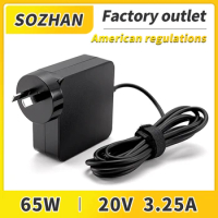 SUOZHAN 20V 3.25A 65W Laptop Ac Adapter Charger For Lenovo IdeaPad 330 330-14IGM S540-14IWL S145-15IWL 530s-15IKB L340-15IWL