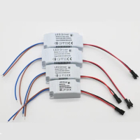 Power Supply 1-3W 4-7W 8-12W 13-18W 18-24W 260mA Driver Adapter With SM Plug AC90-265V Lighting Transformer For LED Panel Light