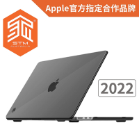 澳洲 STM Studio for MacBook Air 13吋 M2/2022 晶透保護殼 - 霧黑