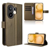 Tương thích Ốp Lật, Dành Cho Vivo X200 FE, Kiểu Ví, Ốp Lưng Da PU, Ốp Điện Thoại, Tương Thích Với Vi