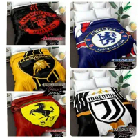 Selimut Internal Uk.160x200 JUVENTUS FC/CHELSEA FC/MU FC/LAMBORGHINI/FERRARI