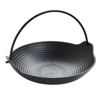 Japanese-style Outdoor Camping Kitchen Stovetop Cookware Cast Iron Cooking Pot Cast Iron Pan Skillet Grill Frying Pan