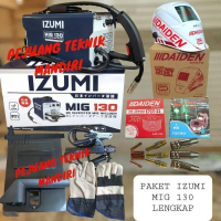 MESIN LAS CO2 IZUMI MIG 130 / TRAFO LAS IZUMI MIG 130 / IZUMI MIG 130 - PAKET LENGKAP