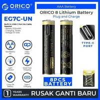 ORICO AAA Rechargeable Lithium Battery - EG7C 8 PACK