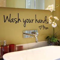 Hands Your Sticker Home Decor Decal Vinyl Bedroom Home Quotes And Sayings Wall Adhesive Stickers Mirror Home Decorations