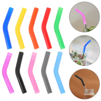 Silicone Straw Nozzle Drinking Tip Covers Tips for Stainless Steel Straws Metal Reusable