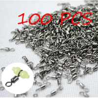 Konektor Umpan Kail Pancing set Box Stainless Steel 5# 100 PCS - JYJ05