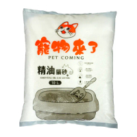 【寵物來了】精油貓砂6kgX3包(貓砂 粗砂 細砂 香味)