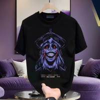 เสื้ออนิเมะ Solo Leveling โลโก้ Igris เสื้อยืดผ้าฝ้าย พิมพ์เสื้อยืดเมือง อะนิเมะ ขนาด S-3XL สำหรับคู