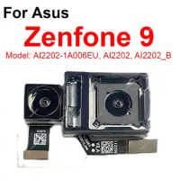 Rear Camera For ASUS ZenFone 9 AI2202 Back Big Rear Camera Flex Cable Replacement Parts
