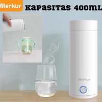 Portable Tumbler Water Boiler Listrik Pemanas Air Termos 400ml