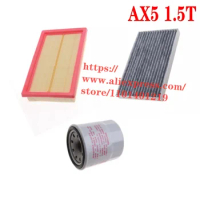 3pcs/set Filter Set for 19-20 Dongfeng/DFSK AX5 1.5T Air,Oil,Cabin Filter