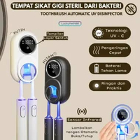 TOOTHBRUSH UV STERILIZER | TOOTHBRUSH HOLDER STERILIZER BOX UV | SMART AUTOMATIC TOOTHBRUSH STERILIZ
