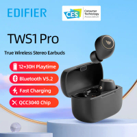 Edifier Direct TWS1 Pro True Wireless Bluetooth Earbuds หูฟังไร้สาย หูฟังบลูทูธ V5.2 การตัดเสียงรบกวน CVC8.0 IP65 กันฝุ่นกันน้ำ งาช้าง One
