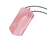 Wearable Air Purifier Necklace Mini Personal Portable Air Freshener Ionizer 100 Million Negative Ions Low Noise