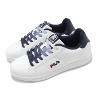 Fila 休閒鞋 Inheritance 2 男鞋 白 藍 低筒 皮革 小白鞋 情侶鞋 斐樂 1C323Z133