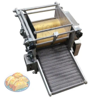Electric Round Wrapper Flour Making Machine Commercial Corn Tortilla Roller Former Pancake Machines